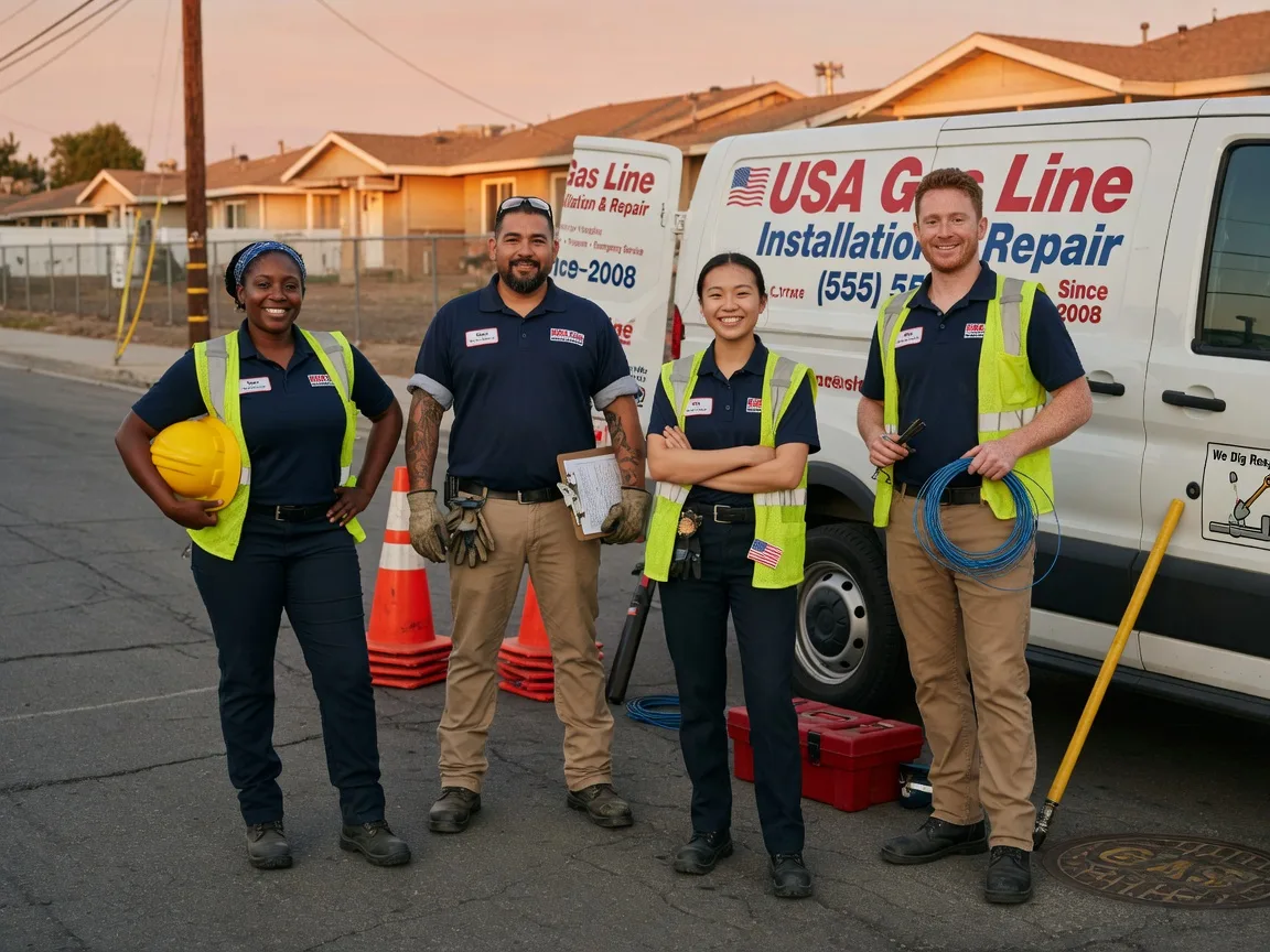 Gas Line Installation company in Hampton, VA